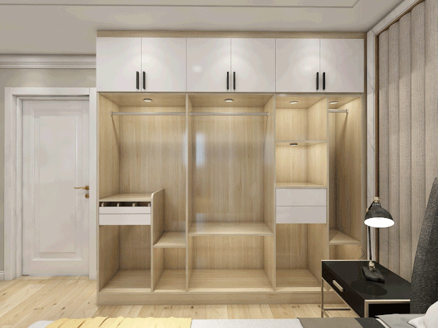 伊仕利家居有颜有实力的衣柜设计拯救卧室的丑乱差