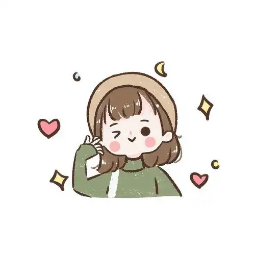 头像手绘卡通简笔画情侣照片漫画设计手机壳图案可爱壁纸定制优惠券