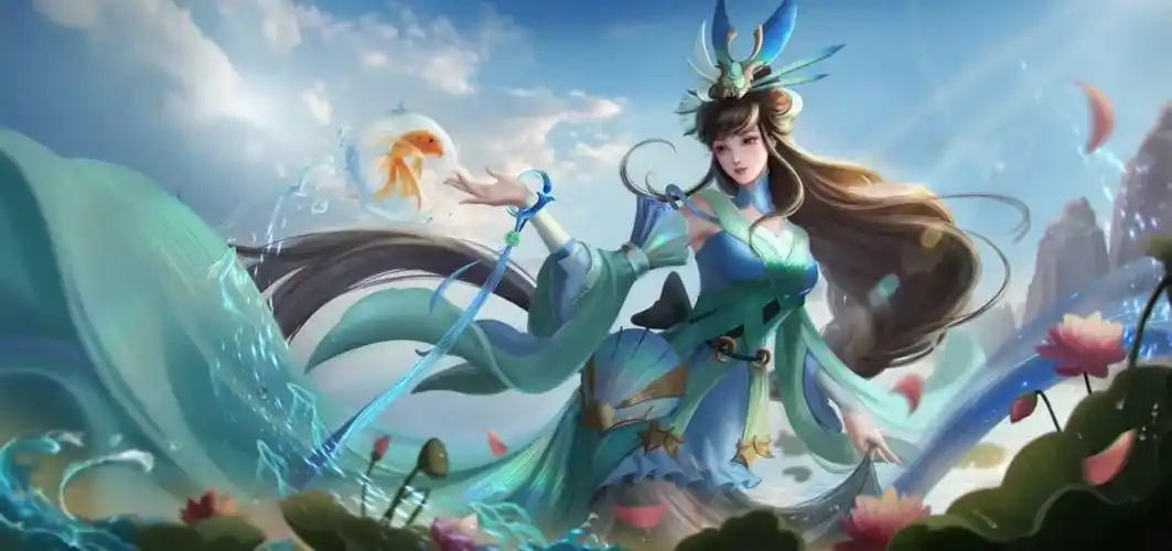 原创王者荣耀:西施fmvp皮肤曝光,以龙女形象登场,这是真的吗?