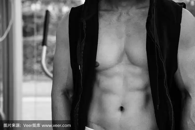 人类肌肉,男性美,人体,男人,黑白图片