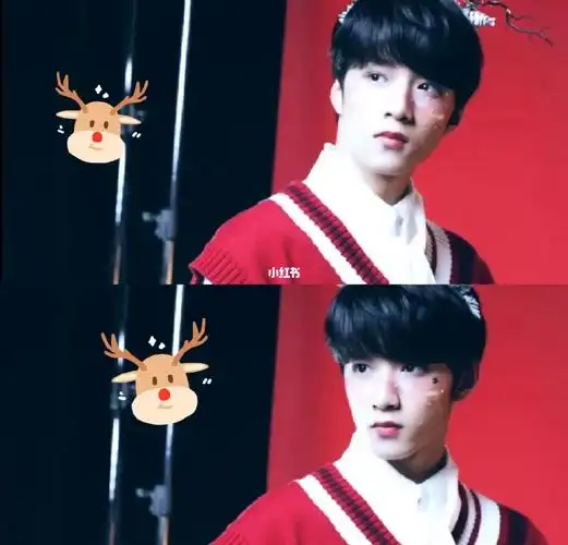 圣诞和新年烟火 美好都会如约而至#刘耀文