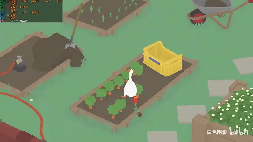 低配显卡radeon 530 大鹅模拟器帧数表现