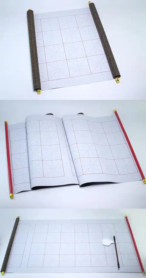 水写毛笔练字布水写毛笔水写布清水练字加长空白器非凡卷轴书法练习水