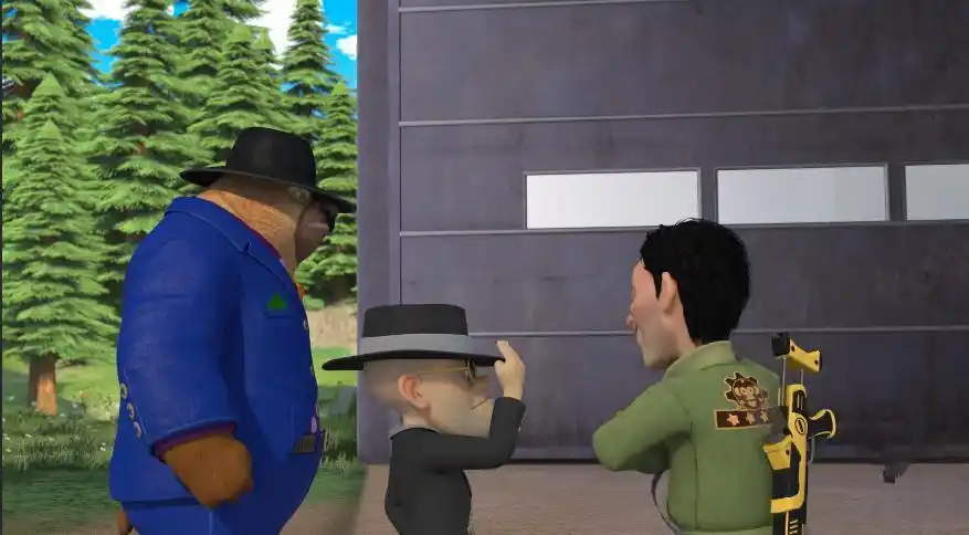 王老板派来了自己的手下,别看这是个胖子,而且长