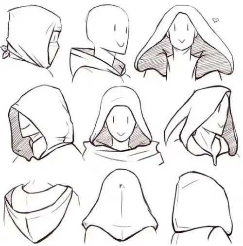 【板绘素材】小哥同款卫衣画法参.