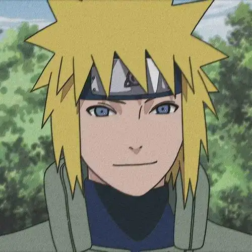 动漫头像波风水门帅哥头像木叶村第一男神