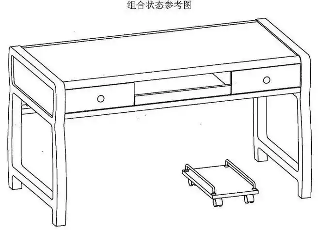 书桌简笔画 书桌简笔画简单又漂亮