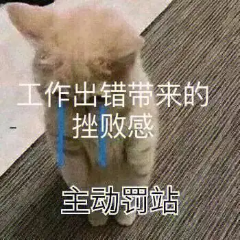 犯完这个不再犯了,新的又出来了,心情真的挫败,总觉得保不住这份工作