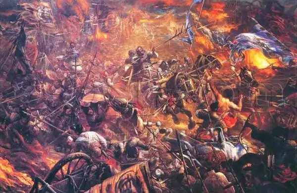 求一些古代战争的图片,最好是有视觉冲击的,谢谢.