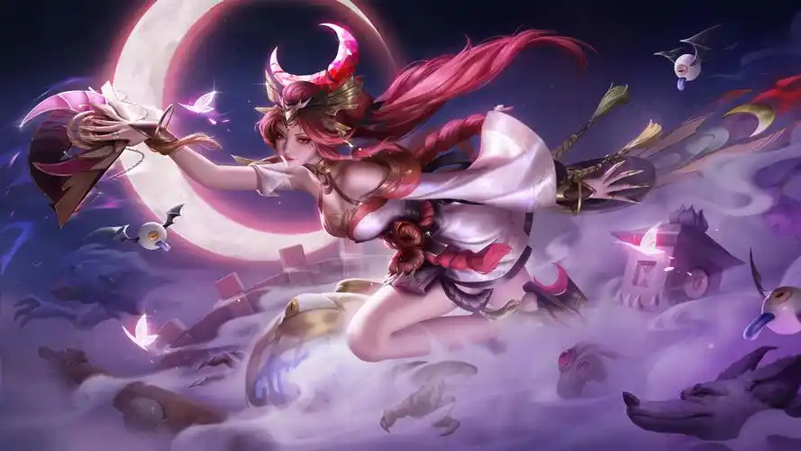 无水印 不知火舞 绯月行 王者荣耀 高清 电脑 壁纸