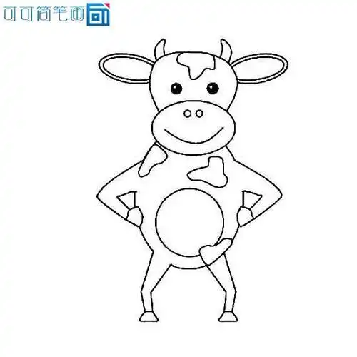 第1页简笔画动物拟人图片大全内容有浇花的小熊拟人化动物简笔画