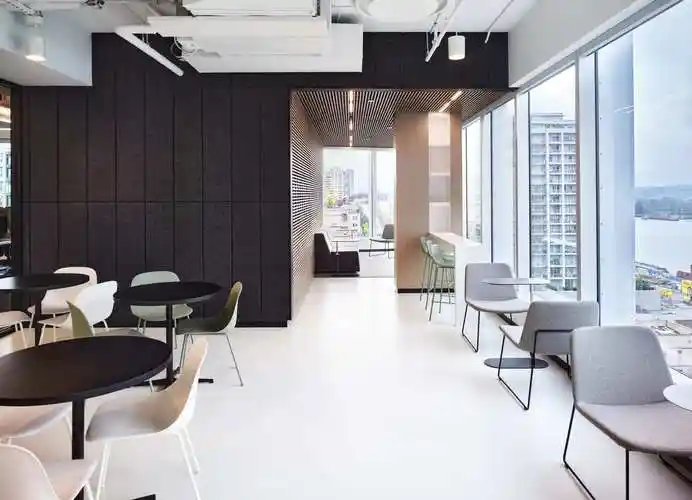 办公室装饰设计知识之悬吊式顶棚方式