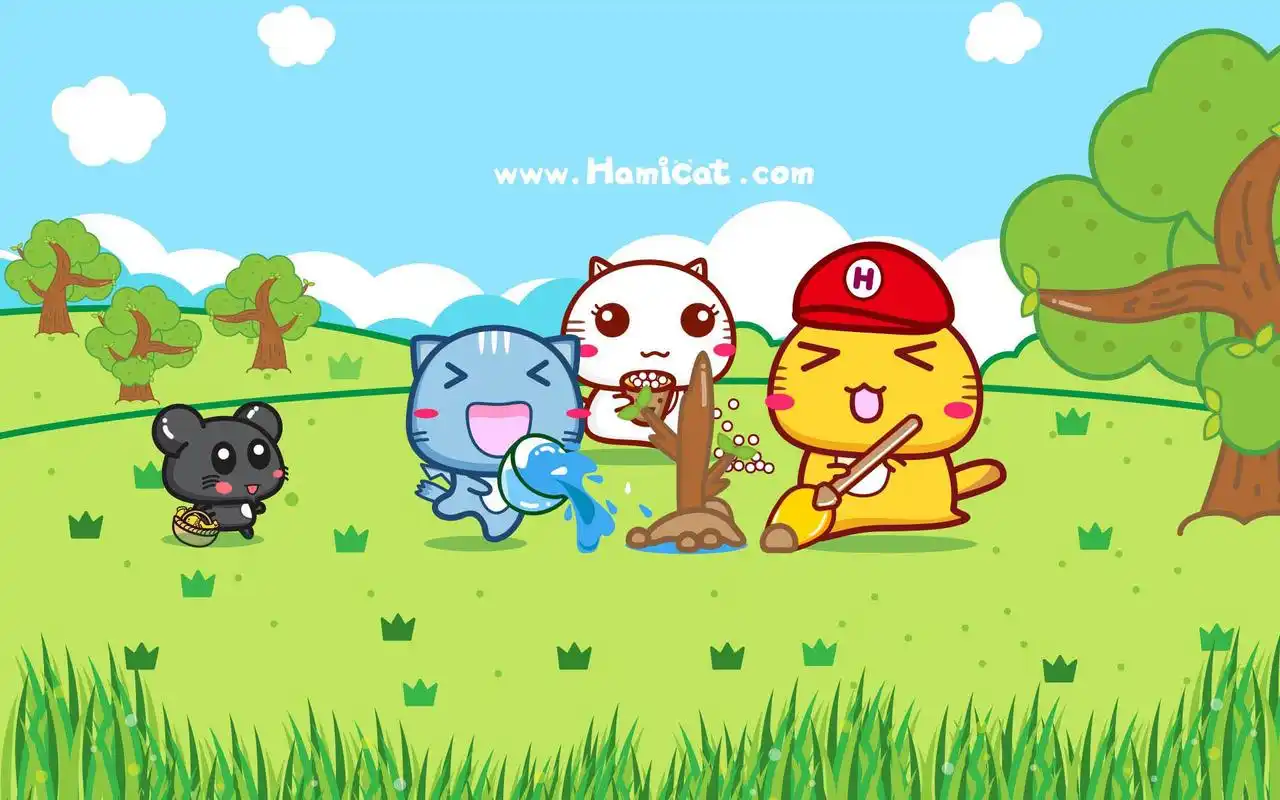 首页 桌面壁纸 卡通动漫 摩丝摩丝可爱植树节卡通图片桌面壁纸 1920