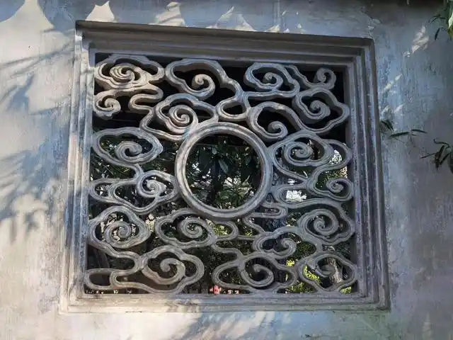 江南园林窗江南小窗图片