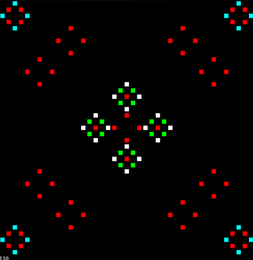 cc元胞自动机万花筒