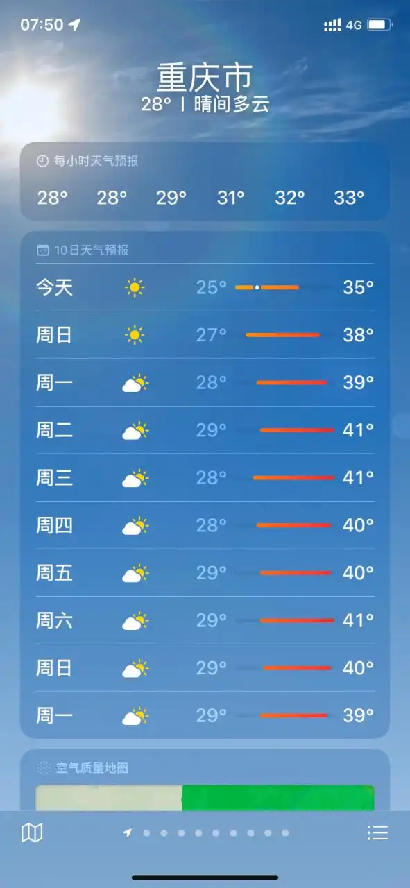 重庆市今日天气预报_(今天天气预报重庆天气预报)