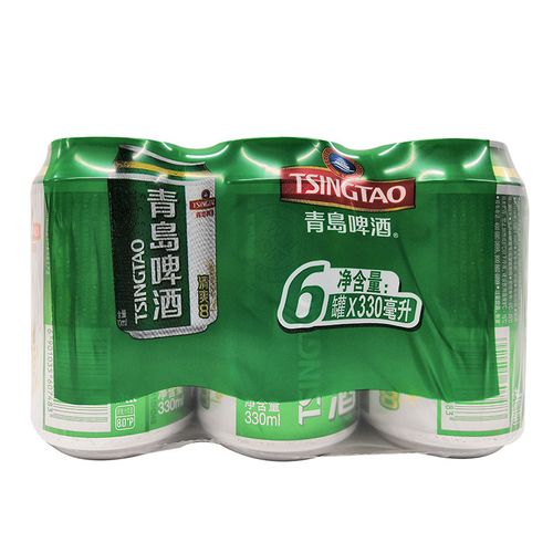 青岛清爽_青岛清爽8度啤酒330ml*6听/组优惠券