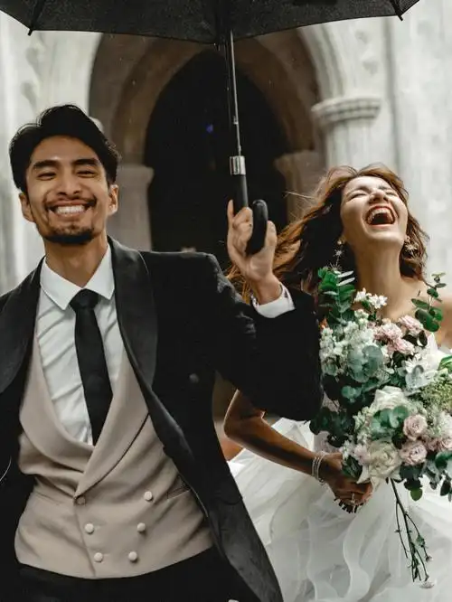 火遍全网大叔莎莎同款婚纱照76旅拍约起来