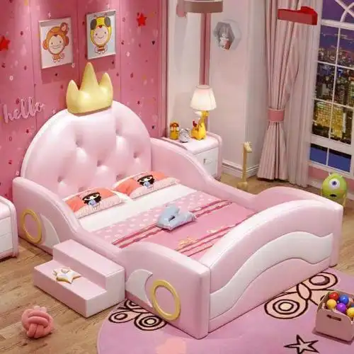 12星座专属"仙女床",双鱼座浪漫粉色系圆床,天蝎座霸气枫叶床