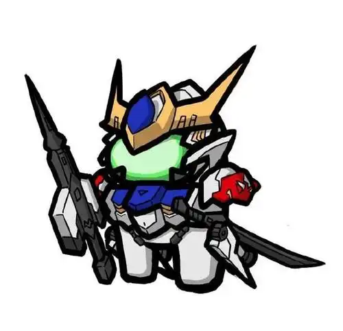 《amongus》风巴巴托斯高达各形态趣味头像插画