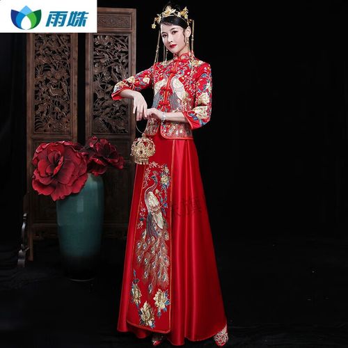 2022新款 秀禾服新娘结婚敬酒服 中式婚纱礼服 嫁衣秀和服女禾服秋冬