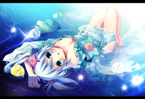 求二十张青色的图片,动漫女生,谢谢,类似次图