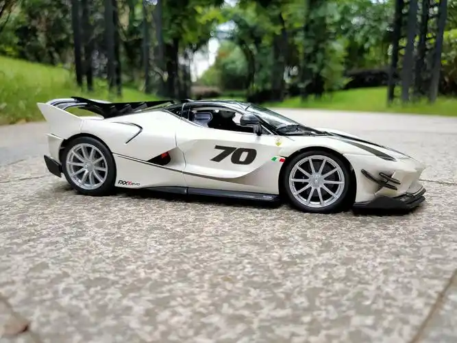 车模法拉利fxxk原厂跑车汽车模型仿真合金成人收藏版车模