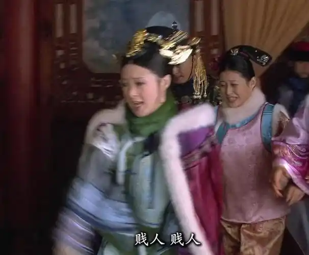 贱人贱人 - 甄嬛传怼人表情包_甄嬛传_影视表情_斗图表情