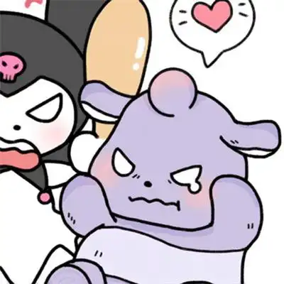 精选超可爱吸睛的卡通情侣头像