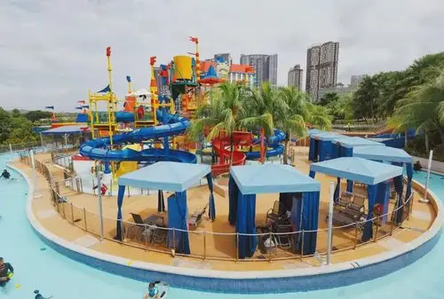 去热带海岛的乐高主题水上乐园过清凉炫酷的圣诞,你想过吗?