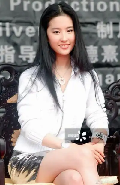 刘亦菲 2007年6月14日,浙江横店,《功夫之王》的全部主创聚首横店发布