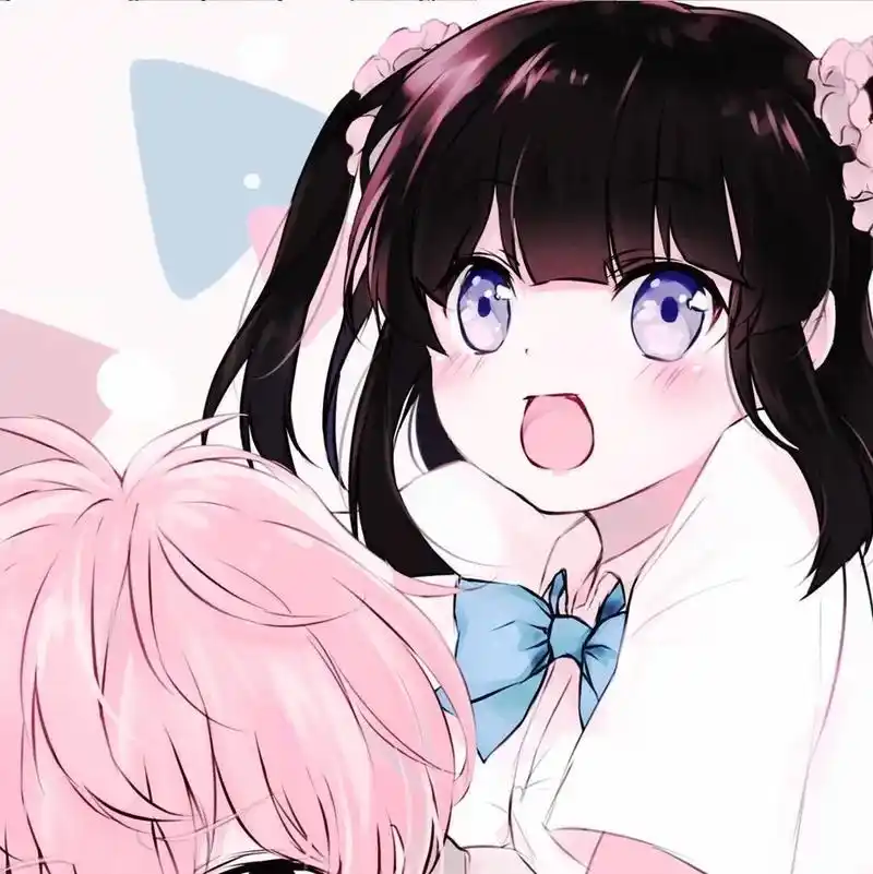 粉色系情头,赶紧和你对象用起来吧#头像 #动漫头像女生 #神仙情头