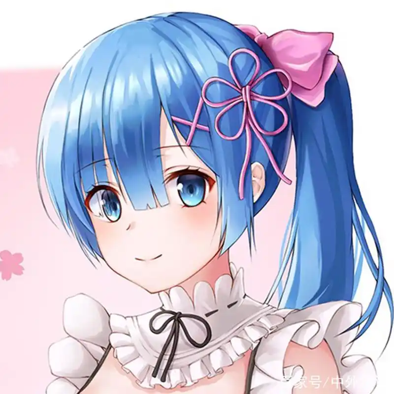 超可爱雷姆动漫头像分享,堪称二次元萝莉中的经典,少女感十足