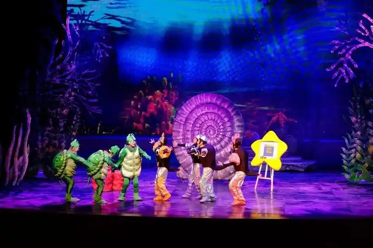 五家渠市首场大型儿童舞台剧来啦3月2324日小蝌蚪历险记震撼开演