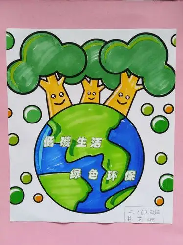 "低碳环保,爱护地球——共创节约型社会"主题教育活动