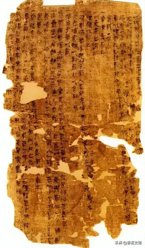 首先,"纸"最早并非特指纸张