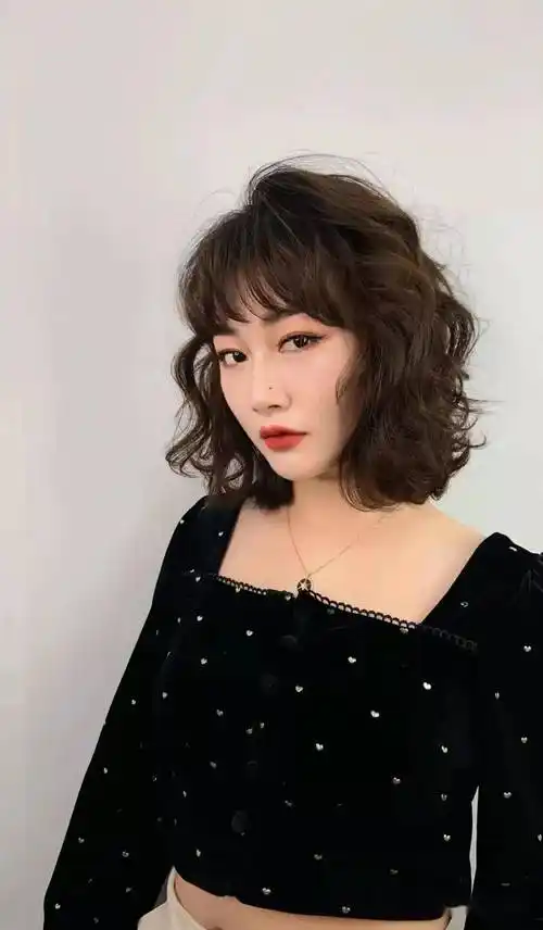 短发芭比烫呀温柔住了