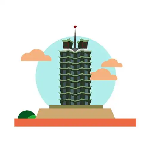 二七塔|插画|商业插画|suri苏芮 - 原创作品 - 站酷 (zcool)