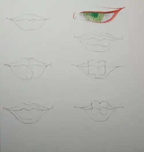 第103天0202古风0202唇妆