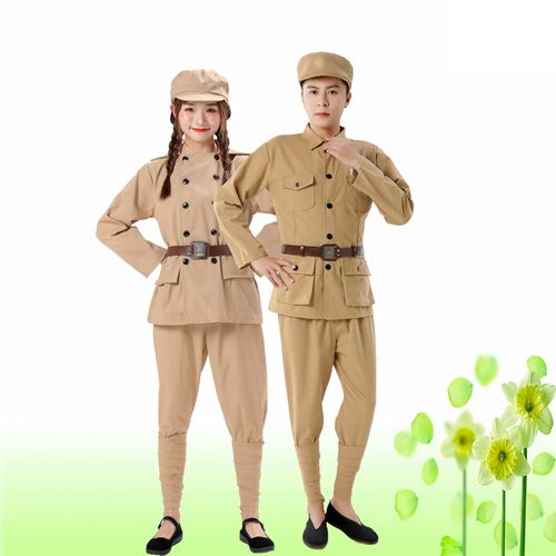 志愿军演出服4950式抗美援朝军装女款解放军男影视服装长津湖同款