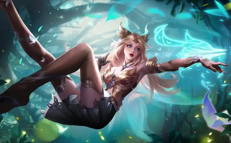 王者荣耀艾琳一图 女武神去布料