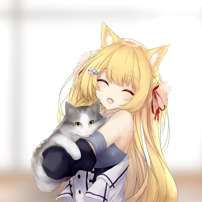 云端杂货铺|金色猫女形象头像合集