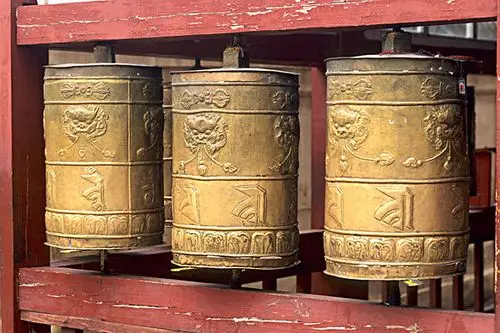 宗教,转经轮,乌兰巴托,蒙古
