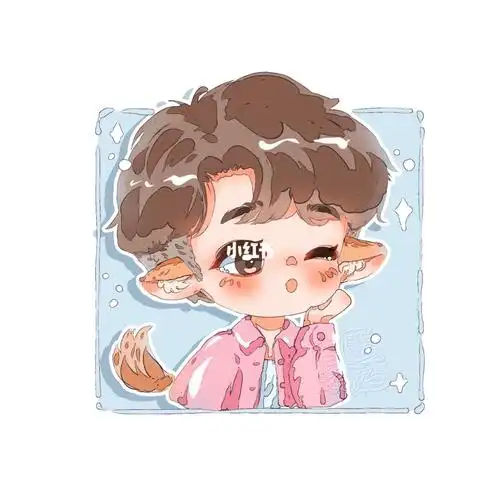 ipad画画  #狐狸  #可爱头像  #q版头像  #procreate头像  #张云雷