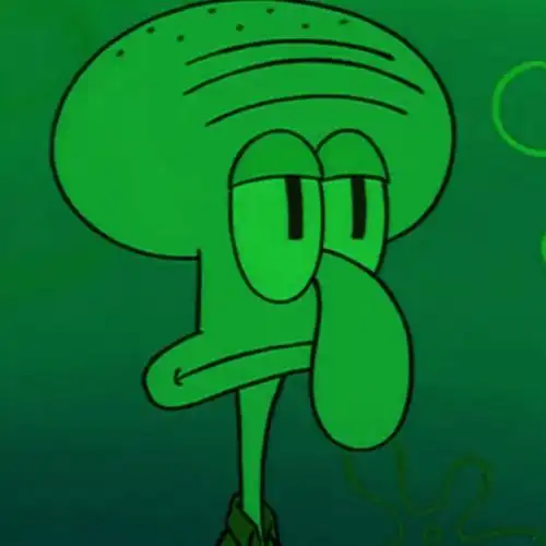 海绵宝宝--头像--绿色控