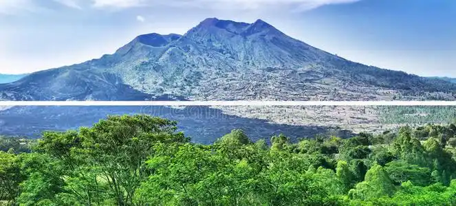 巴厘岛banner风景优美的横幅照片