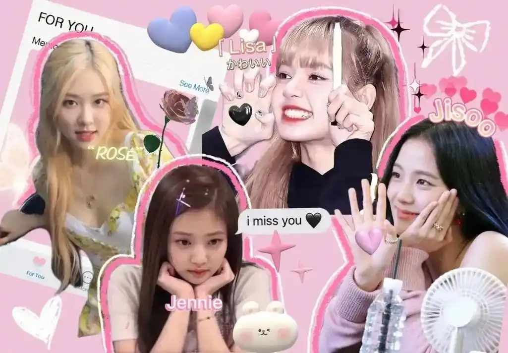 blackpink电脑壁纸～#blackpink  - 抖音