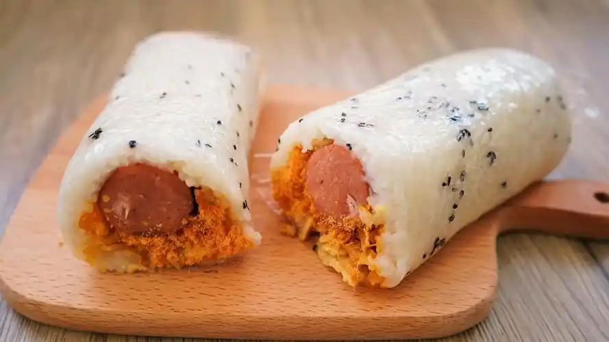 美食#早餐不知道吃什么?好吃又简单的【粢饭团】,饱饱的能量