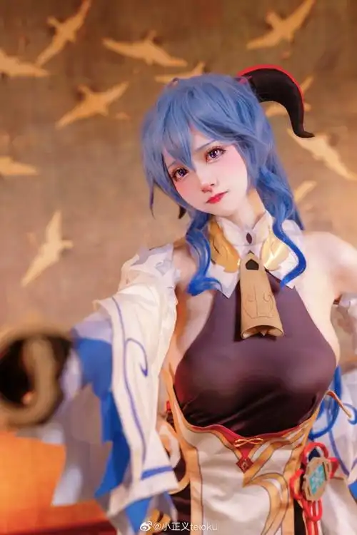 原神甘雨##椰羊##cos##原神cos##原神