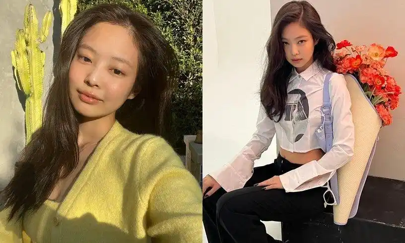 jennie有着一双妩媚勾人的小猫眼型,脸型却十分的圆润,是纯慾系的代表